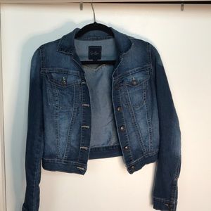 LIKE NEW! Jessica Simpson cropped jean jacket